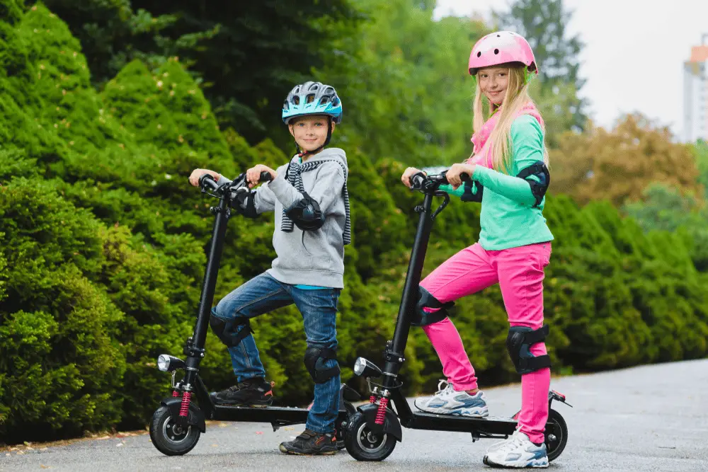 Electric Scooter Knee and Elbow Pads